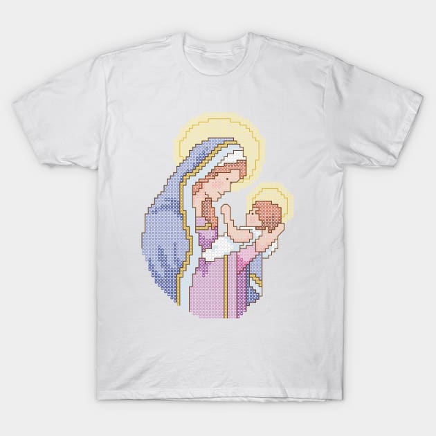 Madonna And Child T-Shirt by inotyler